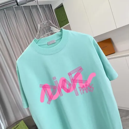 Replica Christian Dior T-Shirts Short Sleeved For Unisex #1438904 $42.00 USD for Wholesale