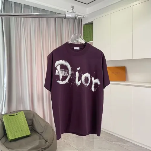 Christian Dior T-Shirts Short Sleeved For Unisex #1438909 $42.00 USD, Wholesale Replica Christian Dior T-Shirts