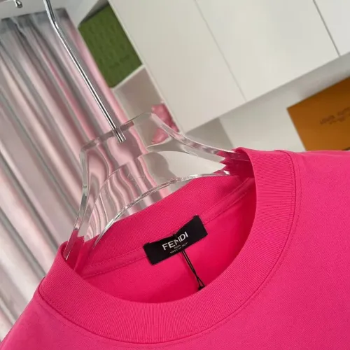 Replica Fendi T-Shirts Short Sleeved For Unisex #1438916 $42.00 USD for Wholesale