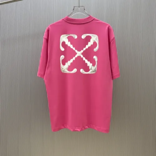 Off-White T-Shirts Short Sleeved For Unisex #1438929 $40.00 USD, Wholesale Replica Off-White T-Shirts
