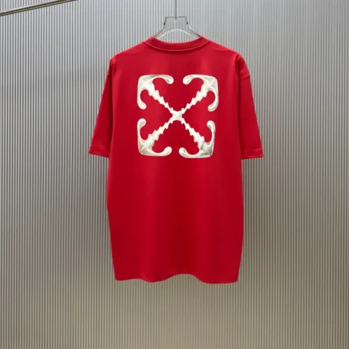 Off-White T-Shirts Short Sleeved For Unisex #1438930 $40.00 USD, Wholesale Replica Off-White T-Shirts