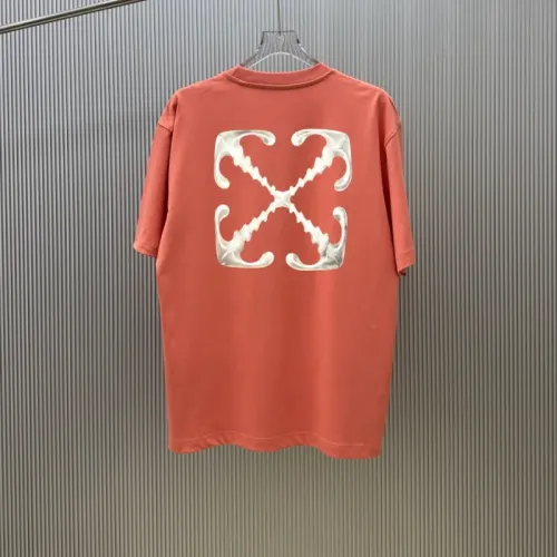 Off-White T-Shirts Short Sleeved For Unisex #1438932 $40.00 USD, Wholesale Replica Off-White T-Shirts