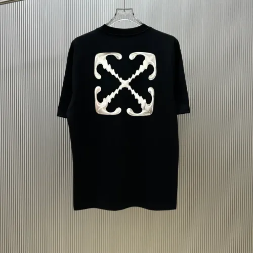 Off-White T-Shirts Short Sleeved For Unisex #1438935 $40.00 USD, Wholesale Replica Off-White T-Shirts