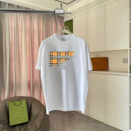 Burberry T-Shirts Short Sleeved For Unisex #1438977 $42.00 USD, Wholesale Replica Burberry T-Shirts