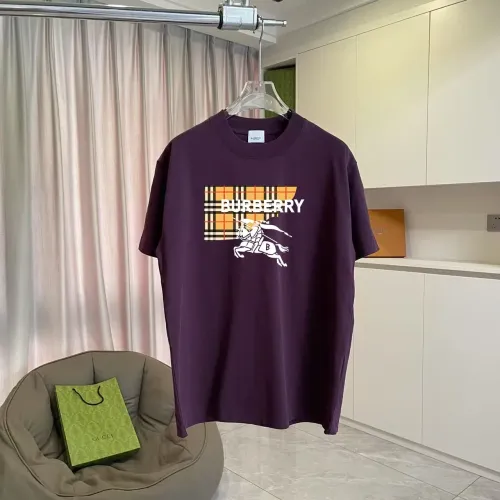 Burberry T-Shirts Short Sleeved For Unisex #1438981 $42.00 USD, Wholesale Replica Burberry T-Shirts
