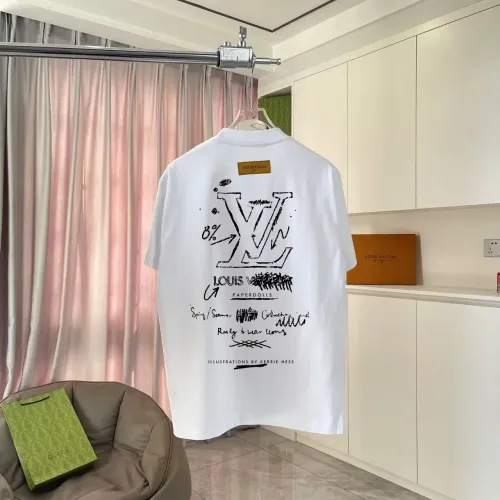 Louis Vuitton LV T-Shirts Short Sleeved For Unisex #1439087 $42.00 USD, Wholesale Replica Louis Vuitton LV T-Shirts