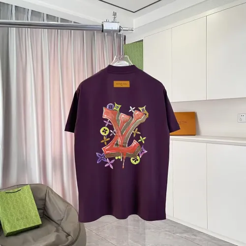 Louis Vuitton LV T-Shirts Short Sleeved For Unisex #1439093 $42.00 USD, Wholesale Replica Louis Vuitton LV T-Shirts
