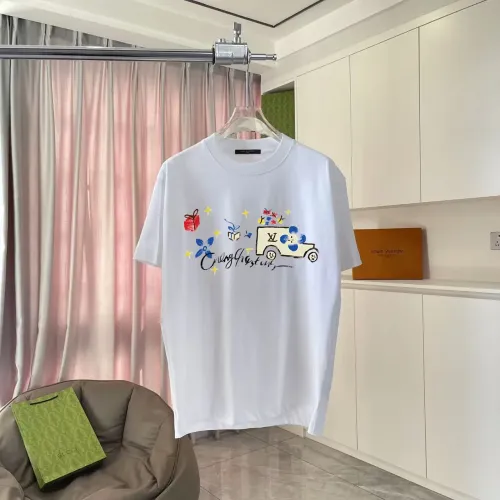 Louis Vuitton LV T-Shirts Short Sleeved For Unisex #1439095 $42.00 USD, Wholesale Replica Louis Vuitton LV T-Shirts