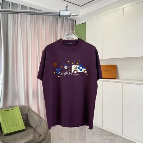 Louis Vuitton LV T-Shirts Short Sleeved For Unisex #1439097 $42.00 USD, Wholesale Replica Louis Vuitton LV T-Shirts