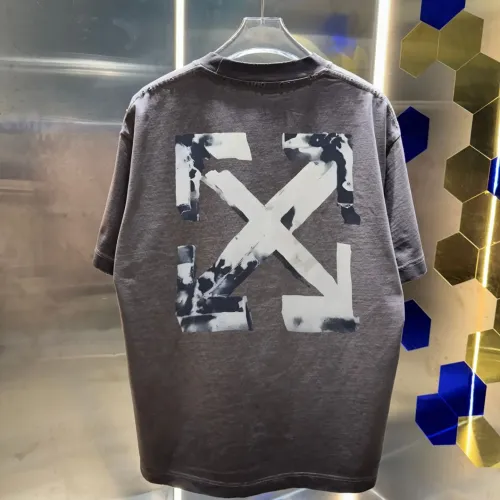 Off-White T-Shirts Short Sleeved For Unisex #1439102 $45.00 USD, Wholesale Replica Off-White T-Shirts