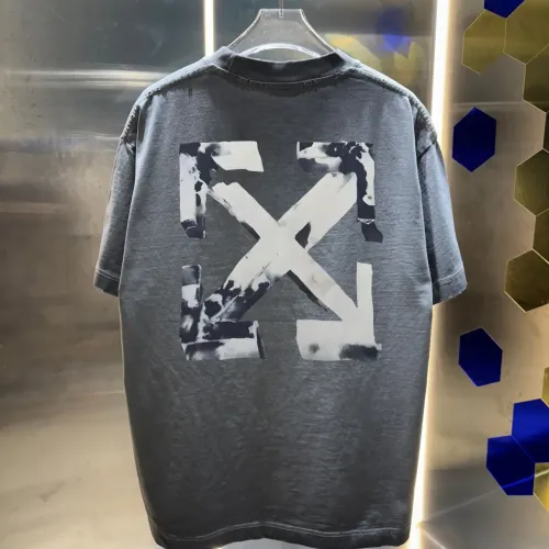 Off-White T-Shirts Short Sleeved For Unisex #1439103 $45.00 USD, Wholesale Replica Off-White T-Shirts