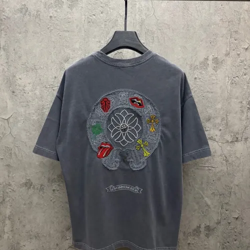 Chrome Hearts T-Shirts Short Sleeved For Unisex #1439122 $60.00 USD, Wholesale Replica Chrome Hearts T-Shirts