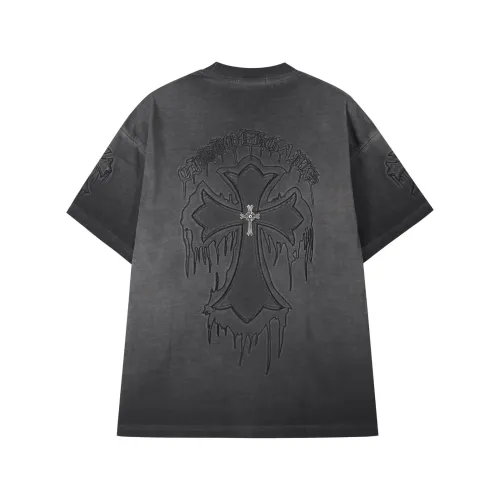 Chrome Hearts T-Shirts Short Sleeved For Unisex #1439132 $56.00 USD, Wholesale Replica Chrome Hearts T-Shirts