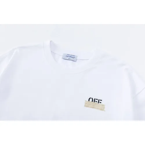 Replica Off-White T-Shirts Short Sleeved For Unisex #1439173 $32.00 USD for Wholesale