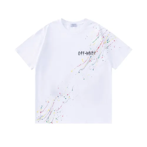Off-White T-Shirts Short Sleeved For Unisex #1439177 $36.00 USD, Wholesale Replica Off-White T-Shirts