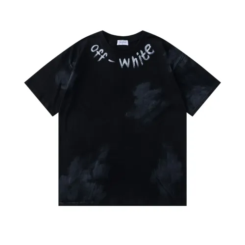 Off-White T-Shirts Short Sleeved For Unisex #1439180 $36.00 USD, Wholesale Replica Off-White T-Shirts