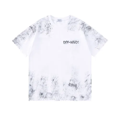 Off-White T-Shirts Short Sleeved For Unisex #1439181 $36.00 USD, Wholesale Replica Off-White T-Shirts