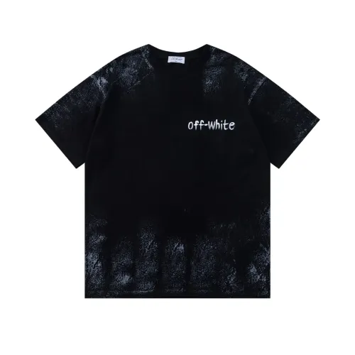 Off-White T-Shirts Short Sleeved For Unisex #1439182 $36.00 USD, Wholesale Replica Off-White T-Shirts
