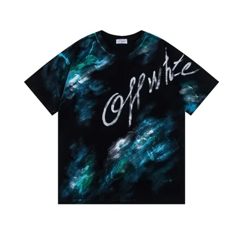 Off-White T-Shirts Short Sleeved For Unisex #1439185 $36.00 USD, Wholesale Replica Off-White T-Shirts
