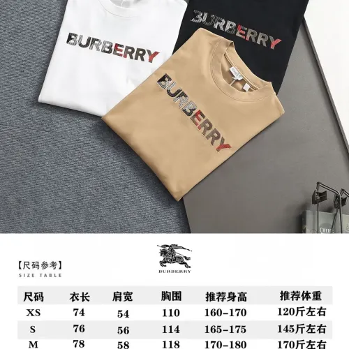 Replica Burberry T-Shirts Short Sleeved For Unisex #1439188 $40.00 USD for Wholesale