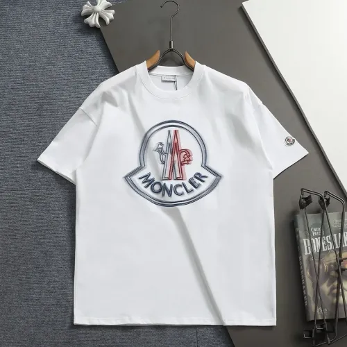 Moncler T-Shirts Short Sleeved For Unisex #1439205 $40.00 USD, Wholesale Replica Moncler T-Shirts