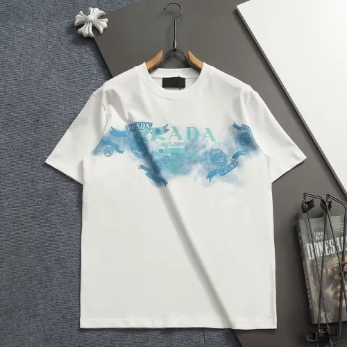 Prada T-Shirts Short Sleeved For Unisex #1439228 $40.00 USD, Wholesale Replica Prada T-Shirts