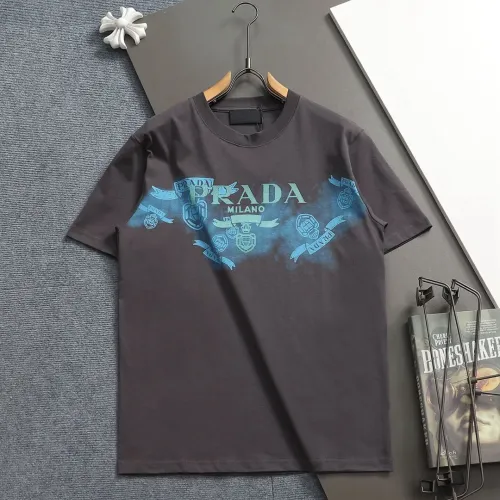 Prada T-Shirts Short Sleeved For Unisex #1439230 $40.00 USD, Wholesale Replica Prada T-Shirts