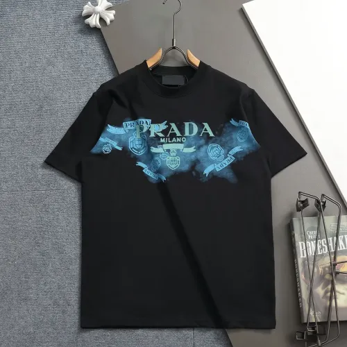 Prada T-Shirts Short Sleeved For Unisex #1439231 $40.00 USD, Wholesale Replica Prada T-Shirts