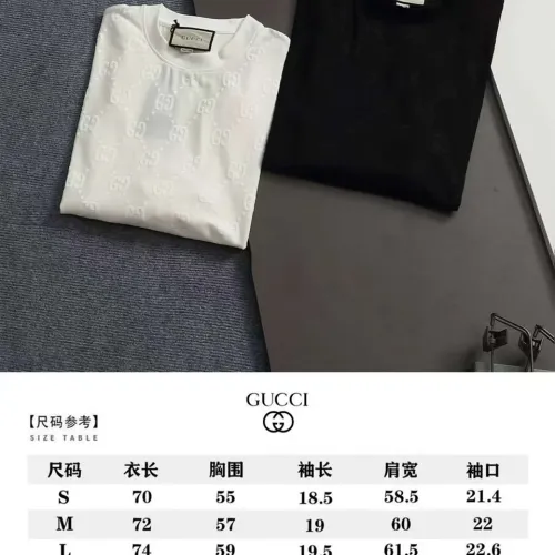 Replica Gucci T-Shirts Short Sleeved For Unisex #1439266 $40.00 USD for Wholesale