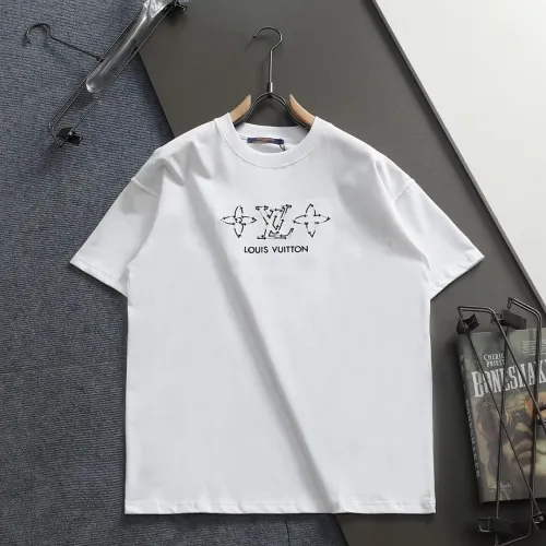 Louis Vuitton LV T-Shirts Short Sleeved For Unisex #1439279 $40.00 USD, Wholesale Replica Louis Vuitton LV T-Shirts