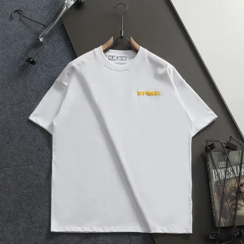Off-White T-Shirts Short Sleeved For Unisex #1439282 $40.00 USD, Wholesale Replica Off-White T-Shirts