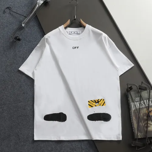 Off-White T-Shirts Short Sleeved For Unisex #1439283 $40.00 USD, Wholesale Replica Off-White T-Shirts