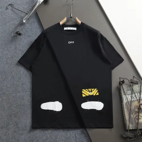 Off-White T-Shirts Short Sleeved For Unisex #1439284 $40.00 USD, Wholesale Replica Off-White T-Shirts