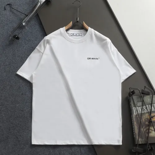 Replica Off-White T-Shirts Short Sleeved For Unisex #1439285 $40.00 USD for Wholesale
