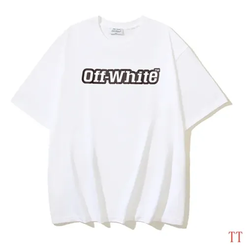 Off-White T-Shirts Short Sleeved For Unisex #1439291 $29.00 USD, Wholesale Replica Off-White T-Shirts