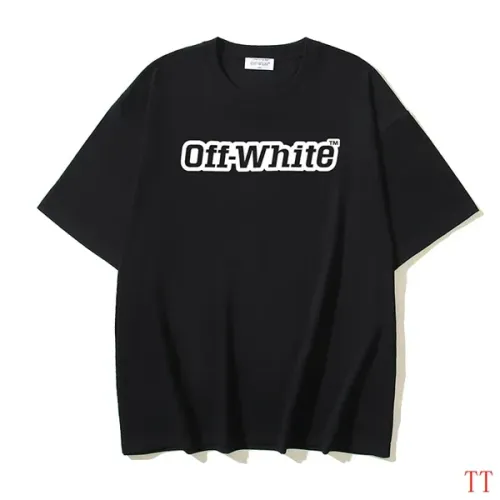 Off-White T-Shirts Short Sleeved For Unisex #1439292 $29.00 USD, Wholesale Replica Off-White T-Shirts
