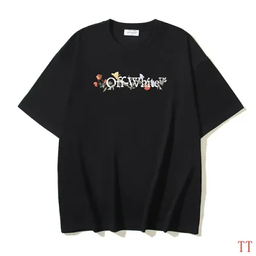 Off-White T-Shirts Short Sleeved For Unisex #1439294 $29.00 USD, Wholesale Replica Off-White T-Shirts