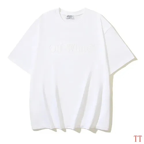 Off-White T-Shirts Short Sleeved For Unisex #1439295 $29.00 USD, Wholesale Replica Off-White T-Shirts