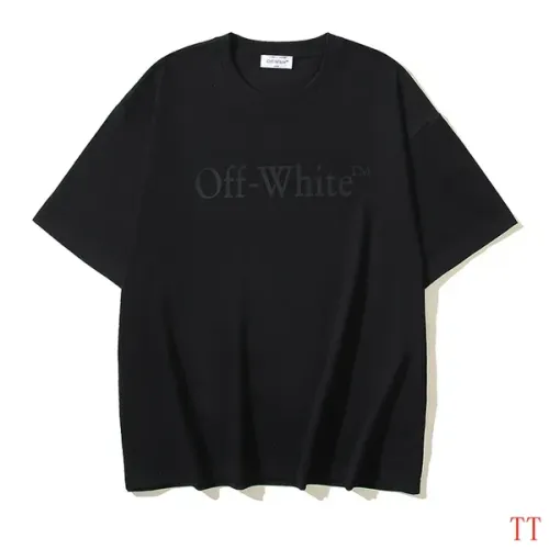 Off-White T-Shirts Short Sleeved For Unisex #1439296 $29.00 USD, Wholesale Replica Off-White T-Shirts