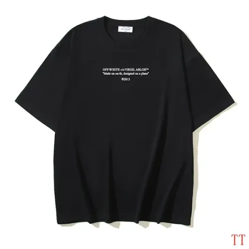 Off-White T-Shirts Short Sleeved For Unisex #1439305 $29.00 USD, Wholesale Replica Off-White T-Shirts