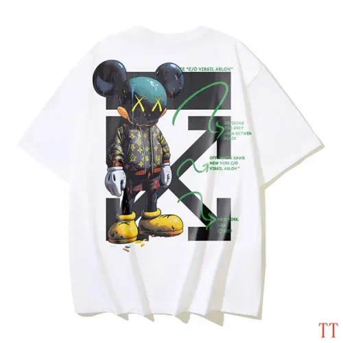 Off-White T-Shirts Short Sleeved For Unisex #1439309 $29.00 USD, Wholesale Replica Off-White T-Shirts