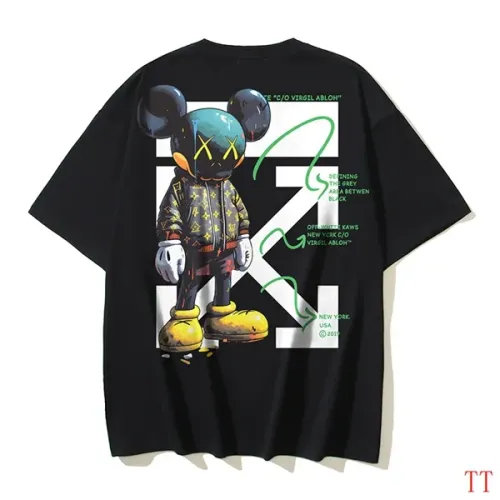 Off-White T-Shirts Short Sleeved For Unisex #1439310 $29.00 USD, Wholesale Replica Off-White T-Shirts