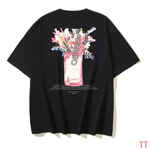 Off-White T-Shirts Short Sleeved For Unisex #1439314 $29.00 USD, Wholesale Replica Off-White T-Shirts