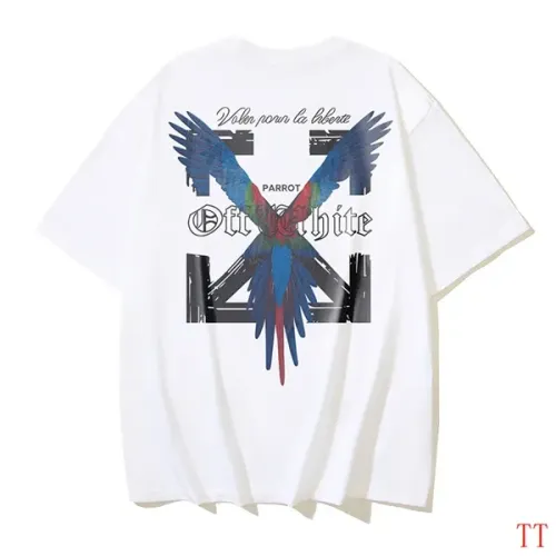 Off-White T-Shirts Short Sleeved For Unisex #1439318 $29.00 USD, Wholesale Replica Off-White T-Shirts