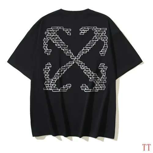 Off-White T-Shirts Short Sleeved For Unisex #1439320 $29.00 USD, Wholesale Replica Off-White T-Shirts