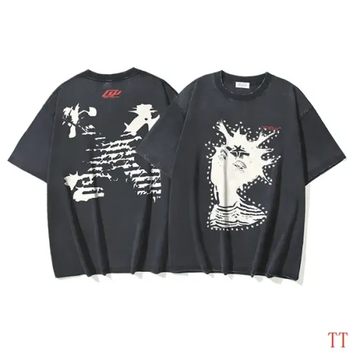 Off-White T-Shirts Short Sleeved For Unisex #1439324 $38.00 USD, Wholesale Replica Off-White T-Shirts