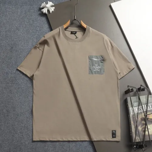 Fendi T-Shirts Short Sleeved For Unisex #1439335 $40.00 USD, Wholesale Replica Fendi T-Shirts