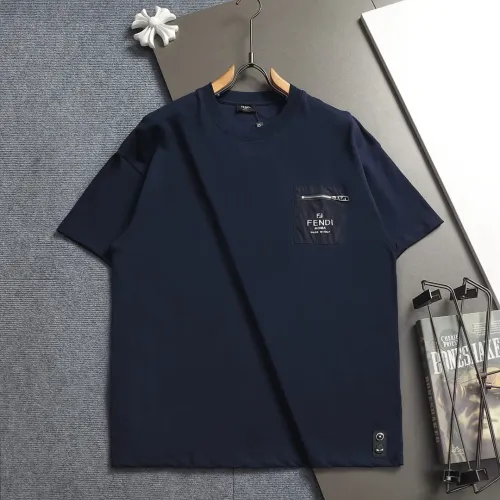 Fendi T-Shirts Short Sleeved For Unisex #1439336 $40.00 USD, Wholesale Replica Fendi T-Shirts