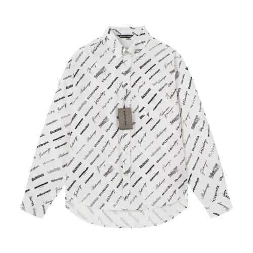 Balenciaga Shirts Long Sleeved For Unisex #1439400 $52.00 USD, Wholesale Replica Balenciaga Shirts