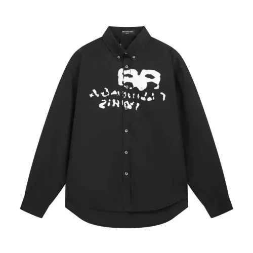 Balenciaga Shirts Long Sleeved For Unisex #1439402 $52.00 USD, Wholesale Replica Balenciaga Shirts